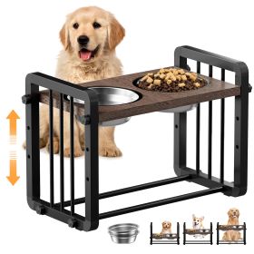 H-shaped Iron Frame Lifting Dog Bowl
