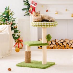 Mewoo Large Cat Tree Tower For Adult Cats - Multi-Level Scratching Post With Removable Perch & Interactive Toys, Indoor Cat Furniture For Kittens Gree
