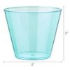 Way To Celebrate Disposable Plastic Cups – Blue, 8.79 fl oz, 24 Count Durable Party Drinkware