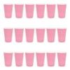 Way To Celebrate Disposable Plastic Party Cups – Lovely Pink, 16 fl oz, 18 Count Durable Drinkware for Celebrations
