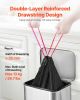VEVOR Drawstring Trash Bags, 30 Gallon 50 Count Tall Kitchen Trash Bags, Extra Thick Tough and Durable Garbage Bag