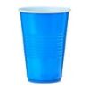 Way To Celebrate Disposable Plastic Party Cups – Electric Blue, 16 fl oz, 18 Count Durable Drinkware for Parties and Events