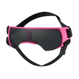 Dog Sun-proof Sun-proof UV-proof Goggles (Color: Pink)