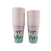 50 pcs Disposable Party Supplies Paper Cups(USPS Shiping)