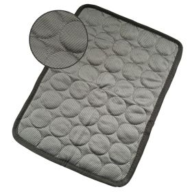 Dog Cooling Mat Summer Pets Cold Bed Extra Large For Small Big Dogs Pet Accessories Cat Durable Blanket Sofa Cat Ice Pad Blanket Pet Products (Option: Dark Gray-2XL150*100cm)